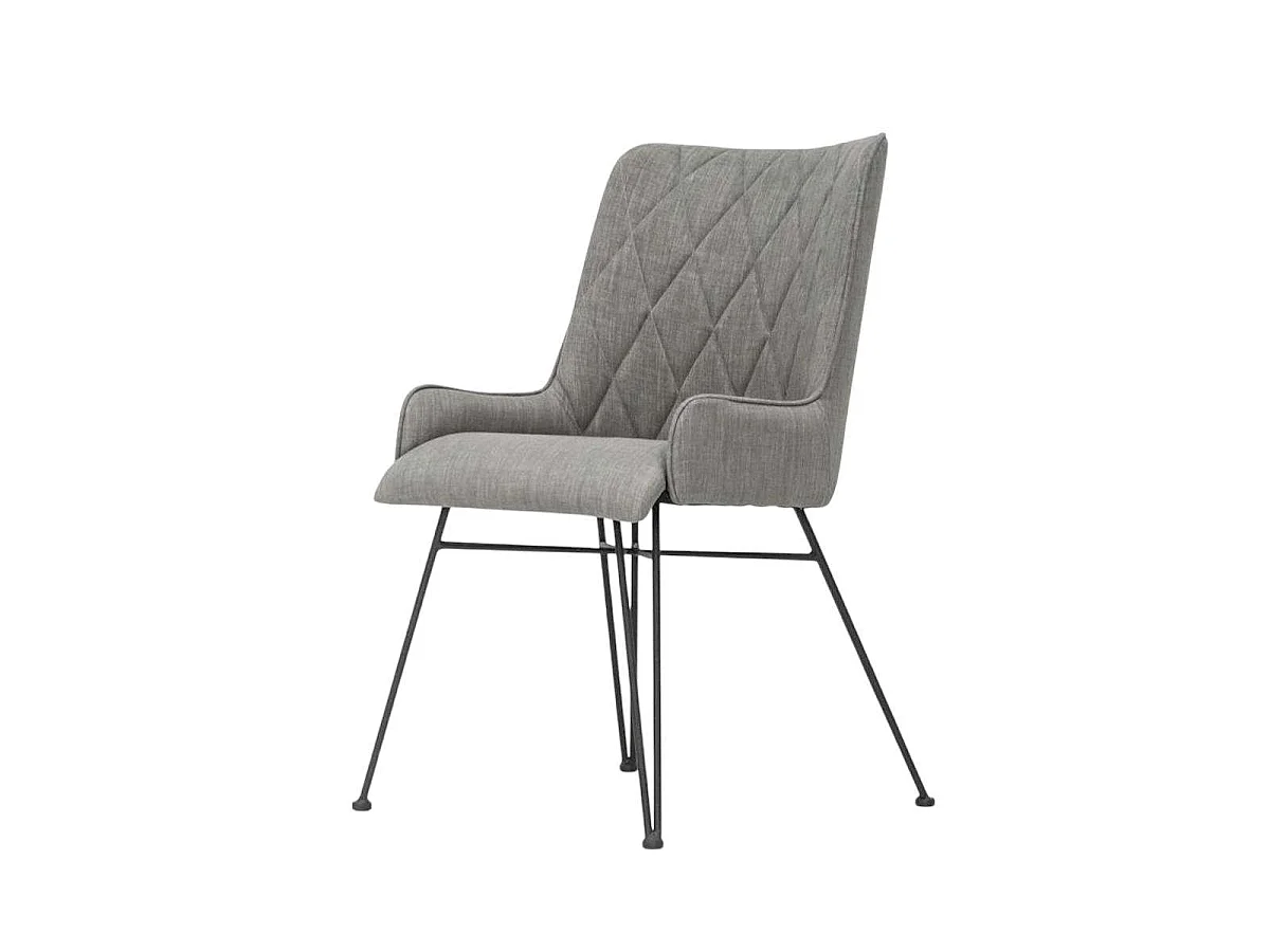 Krzesło 57x92x63 cm szare adesso adesd03b 4796850 - obrazek 1