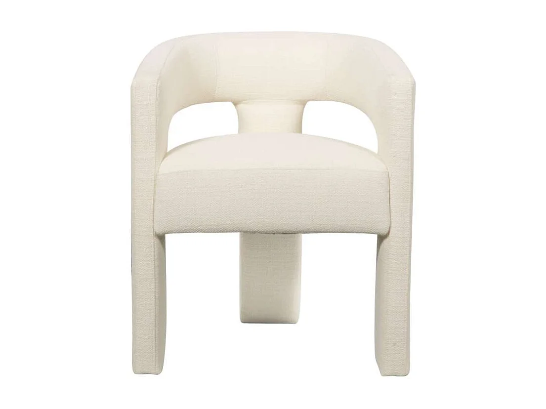Krzesło 62x75x58 cm białe Leith LET71PW 4796861 - obrazek 1