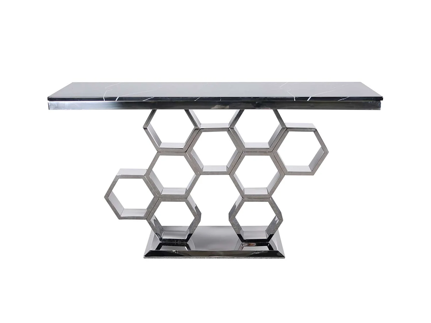 Konsola 150x80x40 cm czarna Modig M19S 4798524