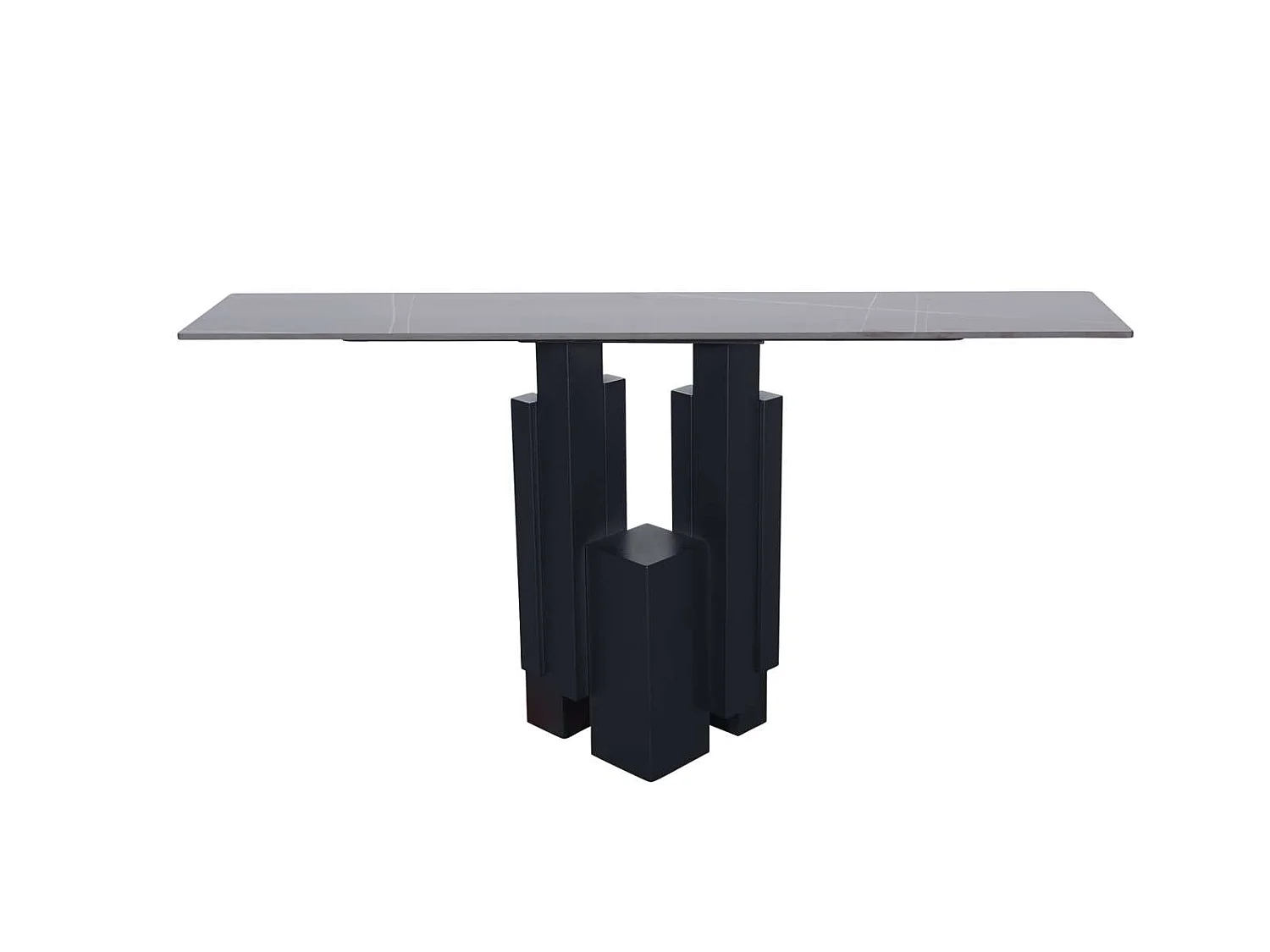 Konsola 150x80x30 cm czarna Modig M20-150 4798548