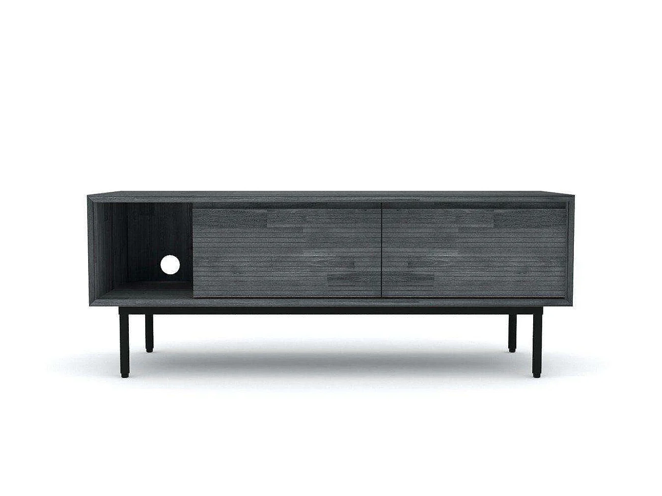 Kredens 130x50x45 cm tundra szary capella capl01-130 4798637