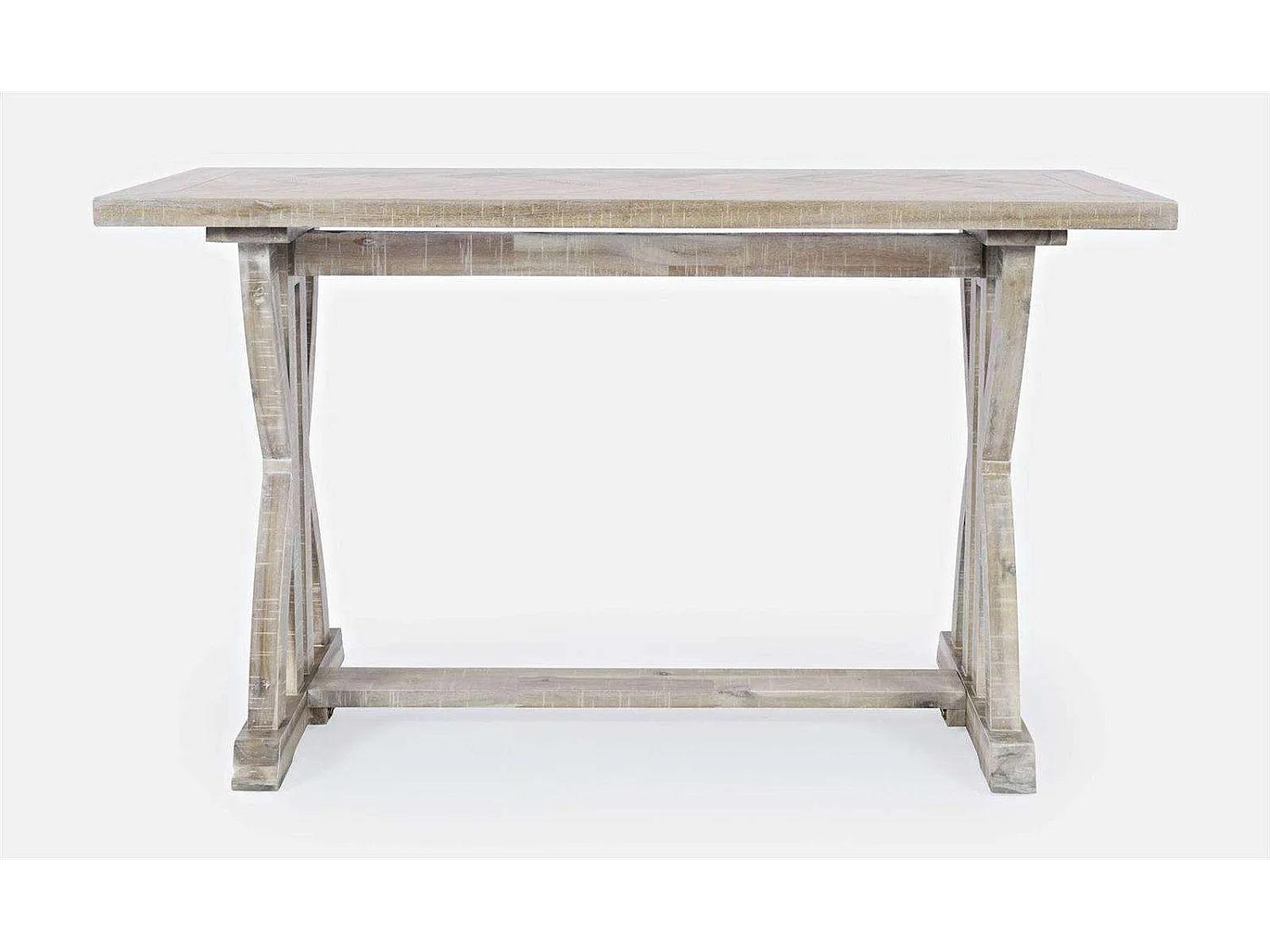 Konsola 132x76x46 cm naturalne jasne drewno Avola AV1934-4 4798537