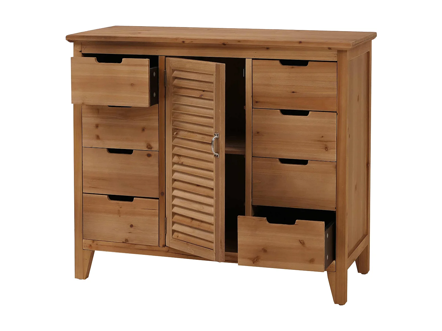 Komoda aptekarska MCW-O63, Korpus w kolorze naturalnym 4698796 - obrazek 1