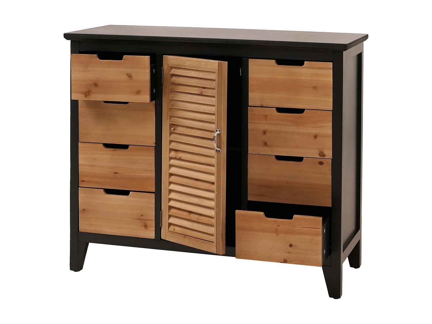 Komoda aptekarska MCW-O63, korpus czarny 4698706 - obrazek 1