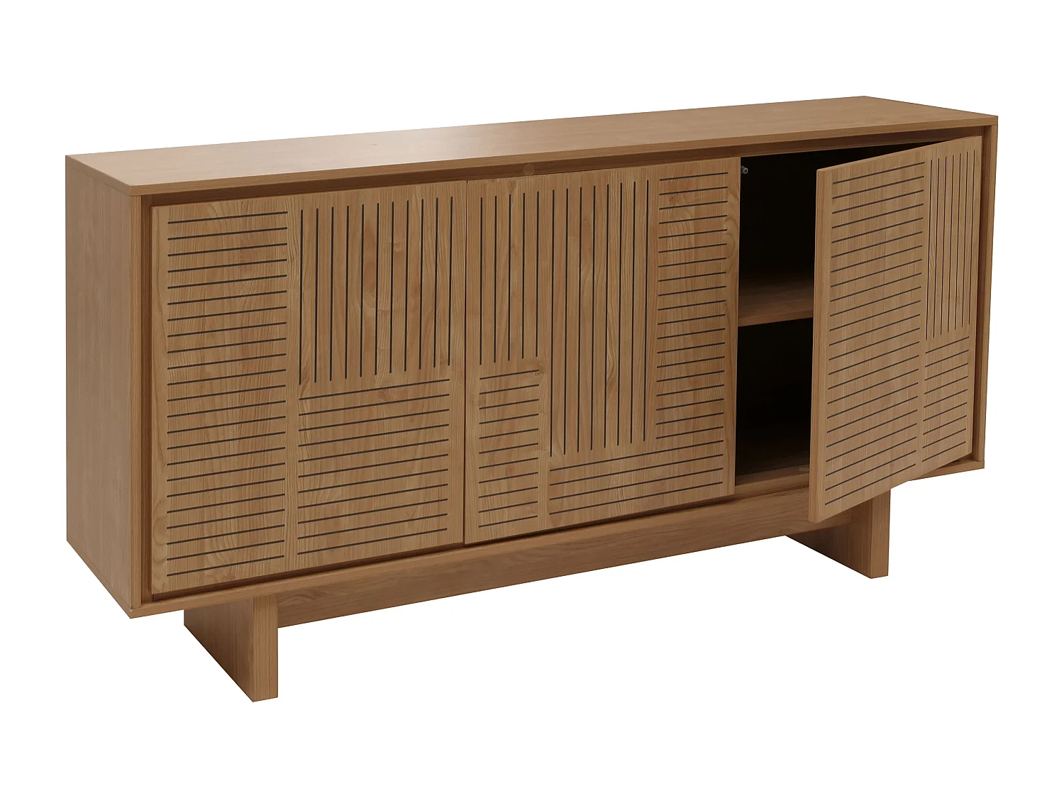 Kredens MCW-O35, jesion naturalny 4342043 - obrazek 1