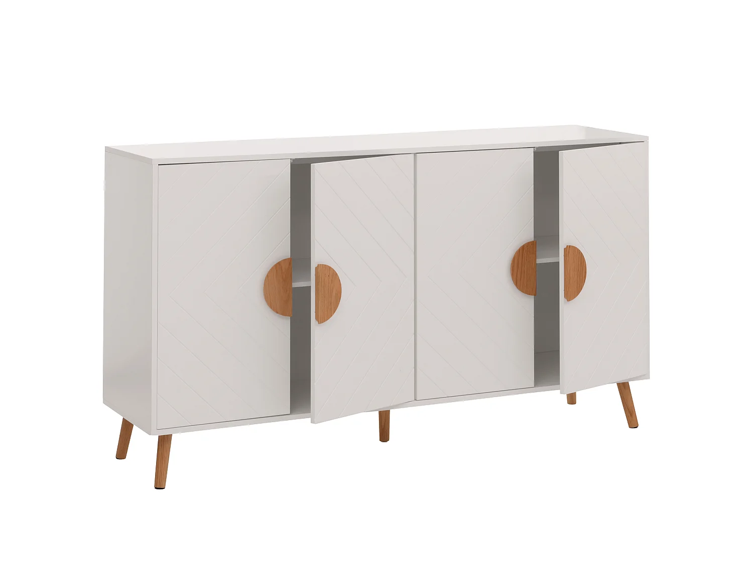 Kredens MCW-N89, biały 4212675 - obrazek 1