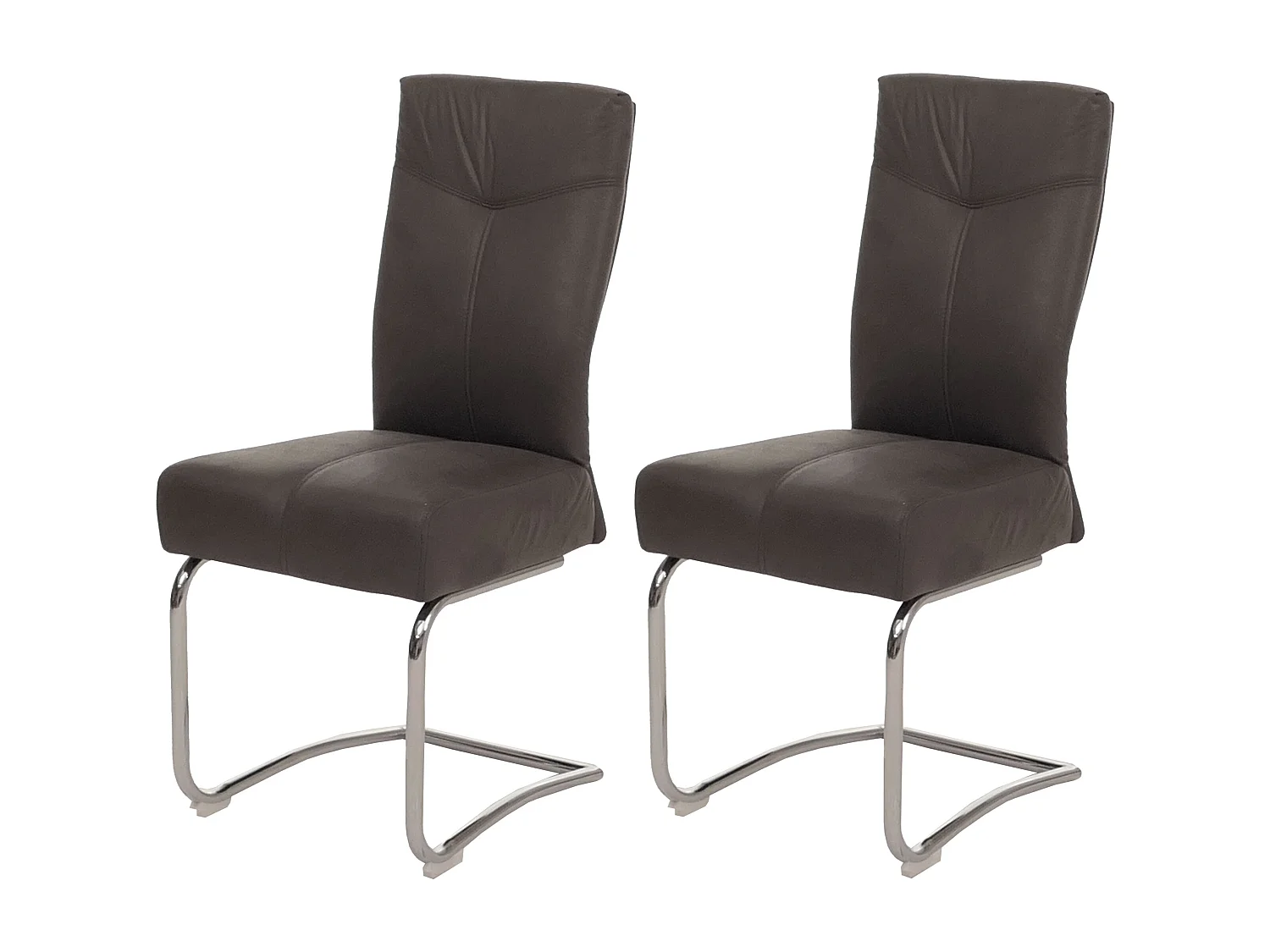 Krzesło do jadalni MCW-G56 (zestaw 2 sztuk), szary 1800583