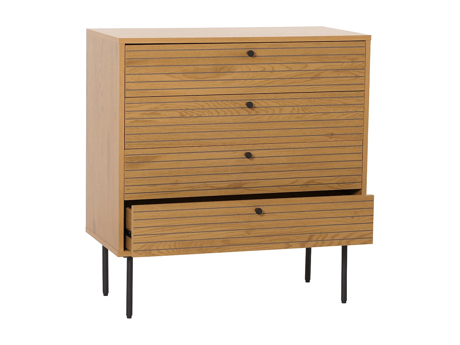Komoda MCW-N78, naturalny 3874012 - obrazek 1