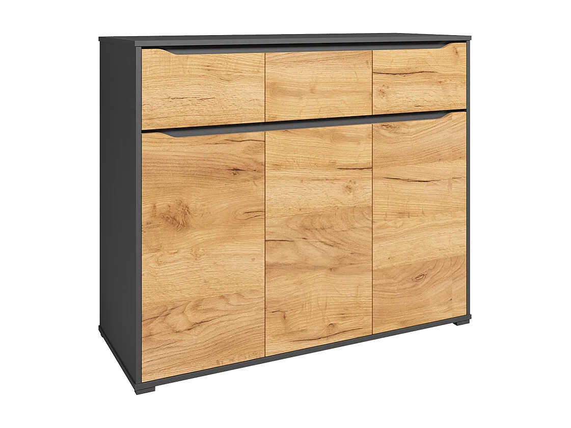 Kredens złoty dąb energetyczny 48x120x101.6 ruben 4792558