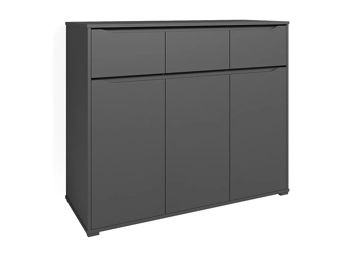 Kredens antracyt 48x120x101.6 ruben 4792624