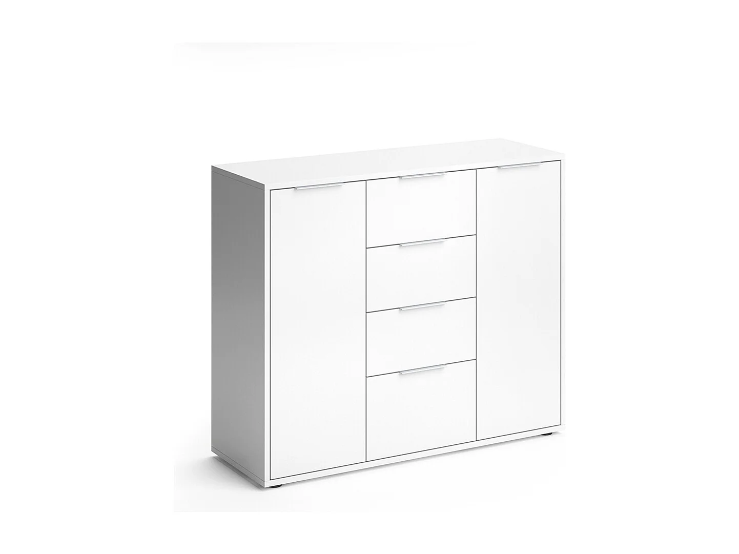 Kredens biały 35x100x84 leon 4792614 - obrazek 1