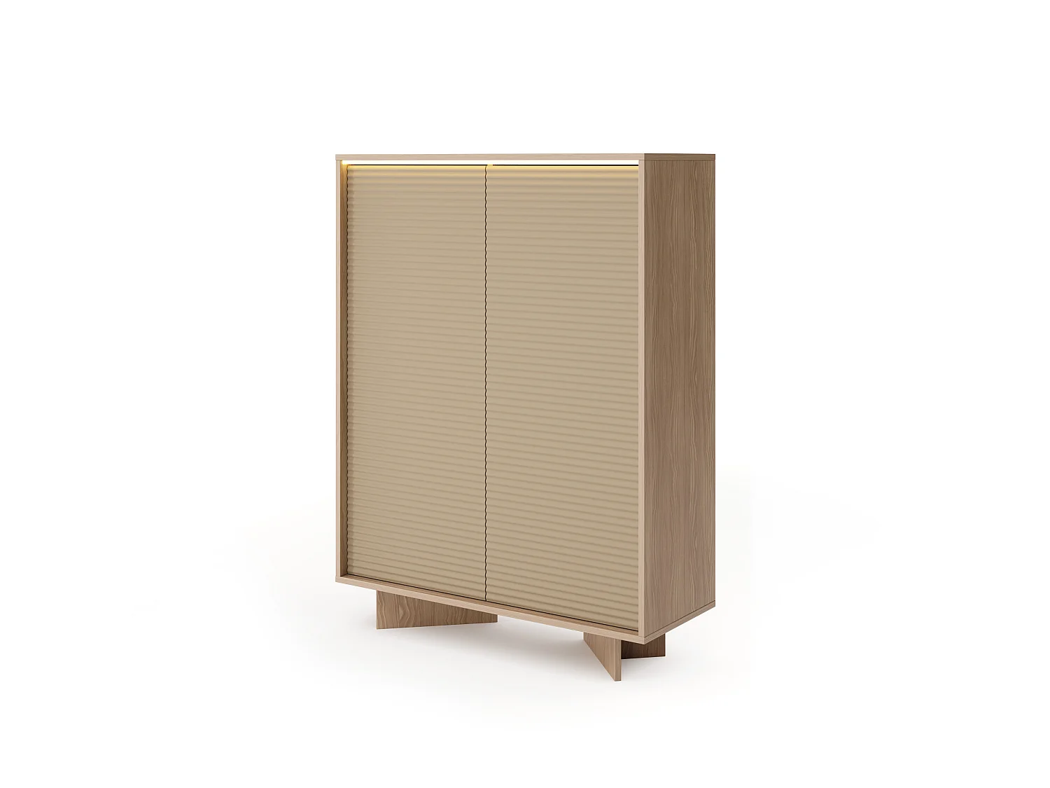 Komoda, boliwar naturalny, 103,9 x 138,4 x 40 cm 4961704 - obrazek 1