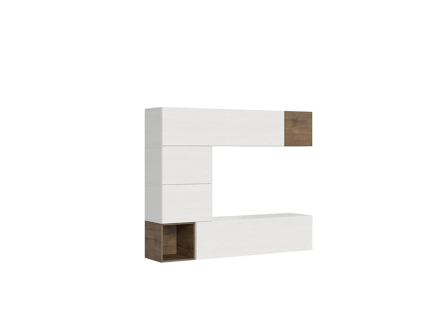 Kompozycja ścienna do salonu A11 szer. 194 wys. 160 gł. 39,2 3038326