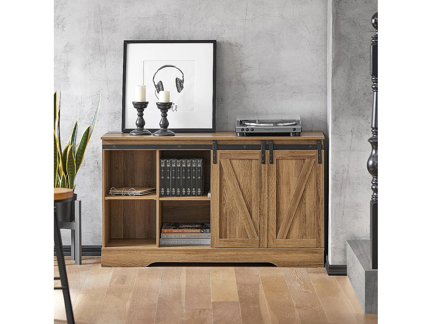 SoBuy Wyspa kuchenna z jedną szufladą Jasnoszary 89x40x89.5cm FSB78-HG 1244273 - obrazek 1