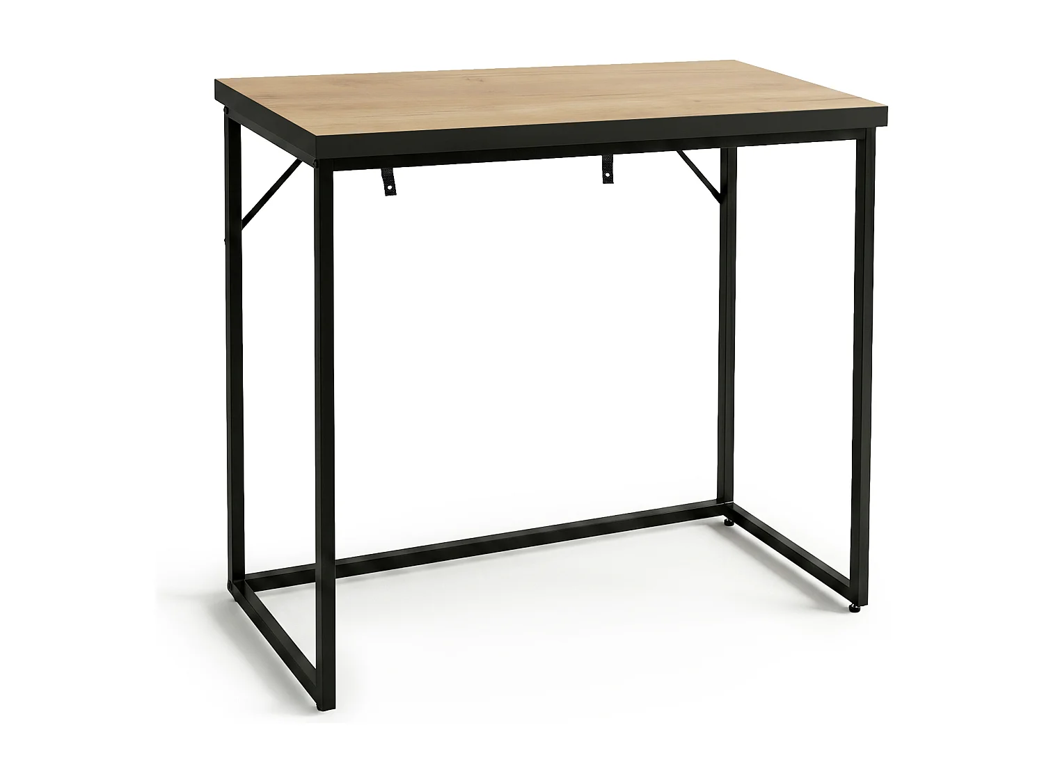 Konsola stolik loftowy ORIGO 90 cm Dąb Craft Czarne nogi 4996886