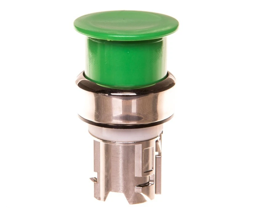 Napęd przycisku grzybkowego 22mm zielony 30mm z samopowrotem metalowy IP69k SIRIUS ACT 3SU1050‑1AD40‑0AA0 - obrazek 1