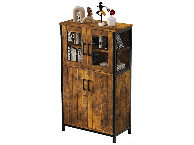 Komoda rustykalna kredens retro vintage loft do jadalni salonu kuchenna 5004308 - obrazek 1