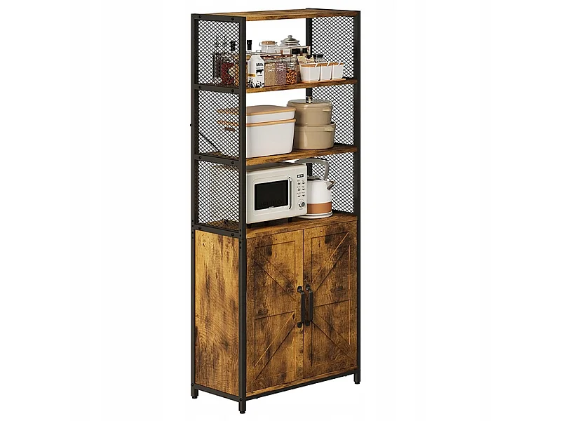 Kredens rustykalny loft industrialny stojąca szafka regał komoda 151 cm 5004374