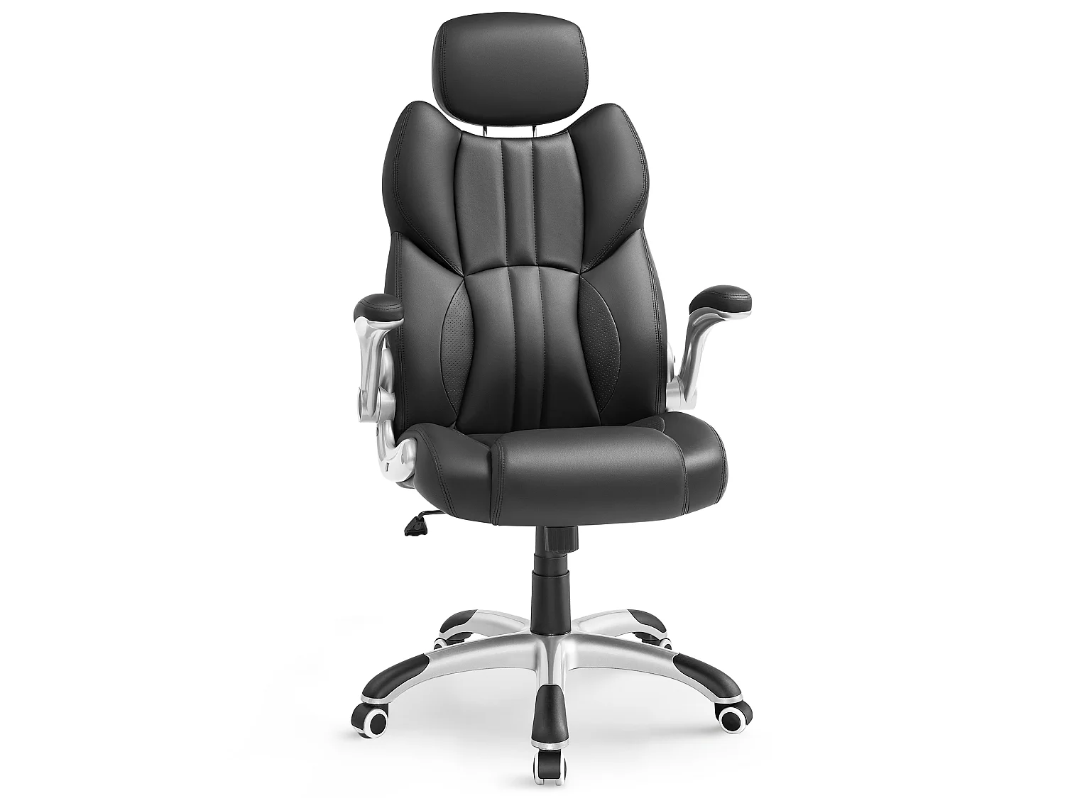 Krzesło biurowe 70x72x119-129 cm czarne 5008014 - obrazek 1