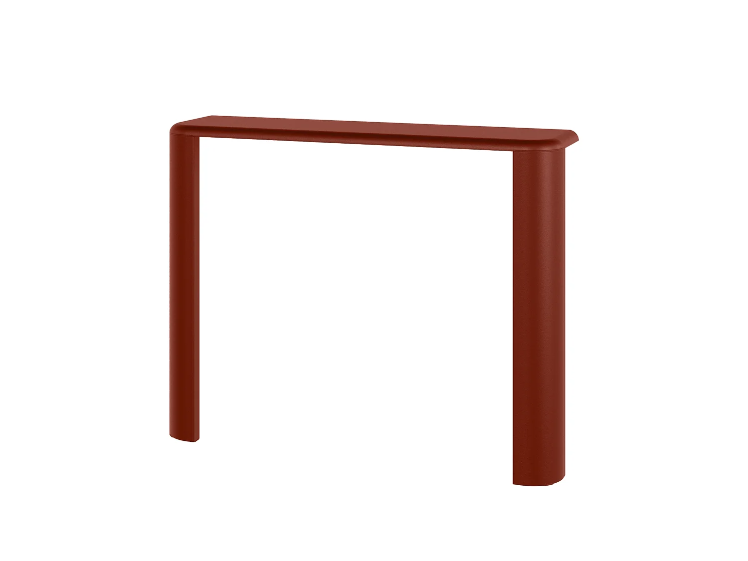 Konsola Fli - minimalistyczny stolik 100 x 25 x 77,5 cm, płyta i metal 5036279 - obrazek 1