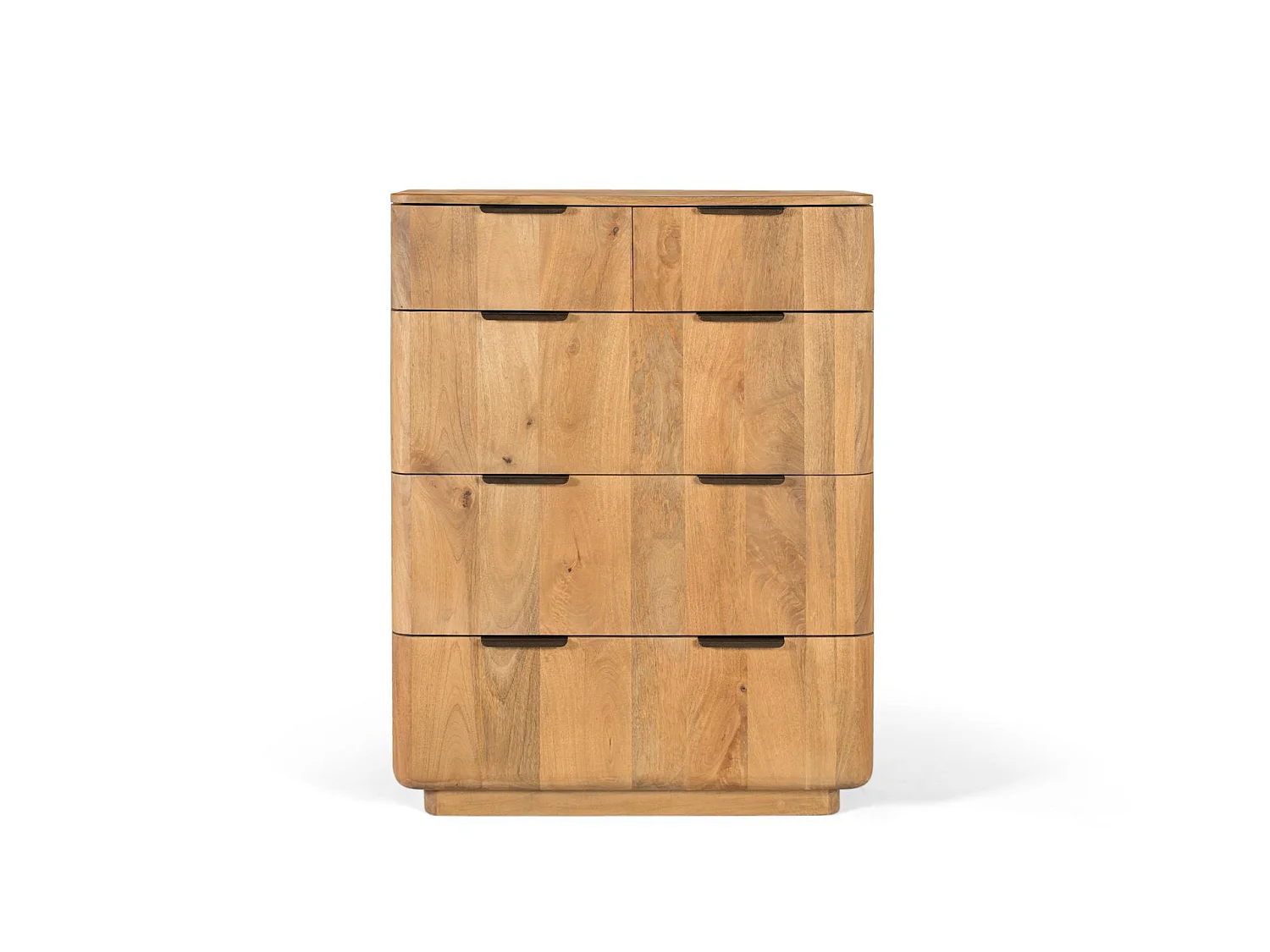 Komoda z drewna mango 85 cm, styl nowoczesny, rustykalny - 110x85x45 4138803 - obrazek 1