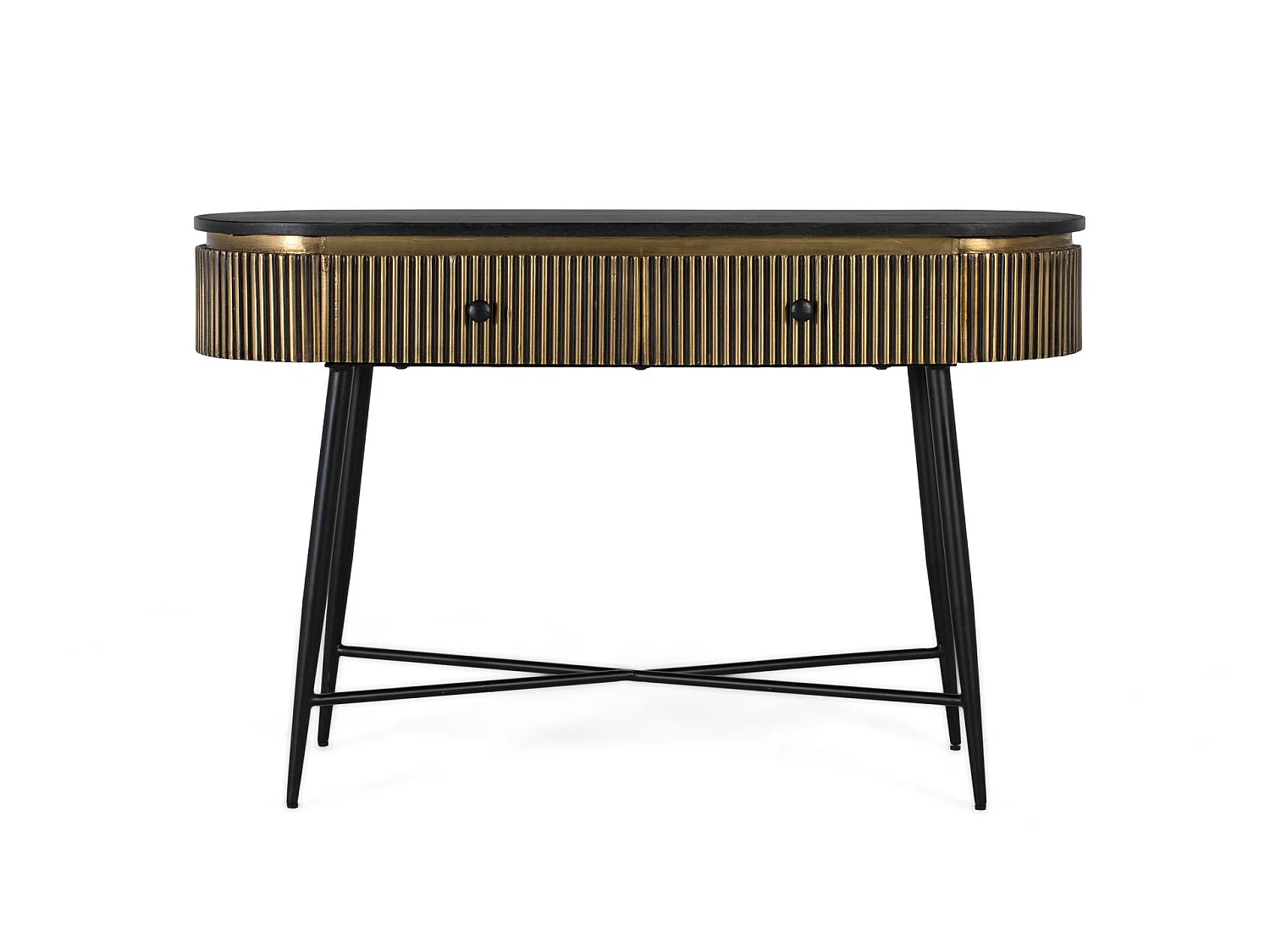 Drewniany stolik konsolowy 120 cm w stylu klasycznym i nowoczesnym – 77x120x40 4978607