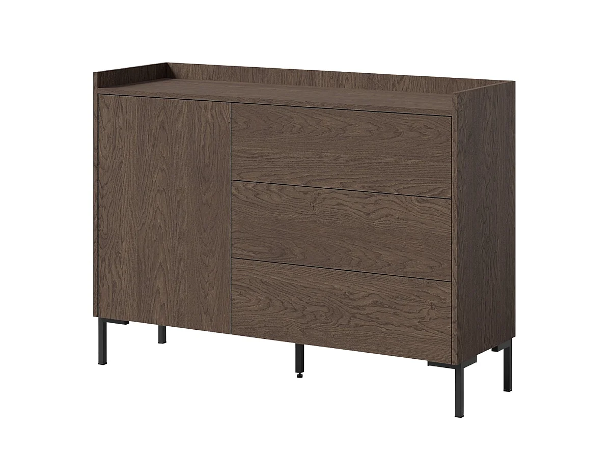 Komoda z szufladami Liam 1D3S 125 Baltic Storm 5042433 - obrazek 1