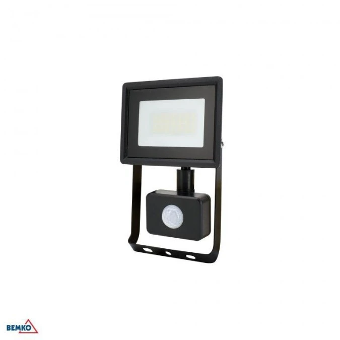 Naświetlacz LED SMD KASTEL2 20W 6500K 1660lm IP65 czarny CZ. PIR C64‑S‑LFK2‑020BL‑6K - obrazek 1
