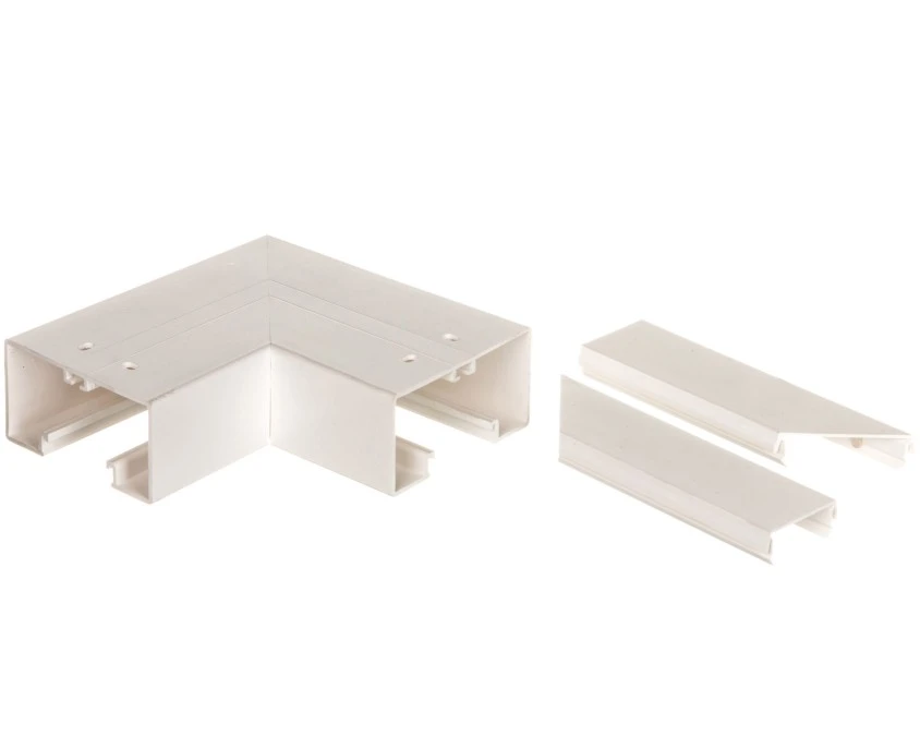 Naroże płaskie stałe RAPID 45‑2 200x200x100 GK‑FS53100RW białe 6113080