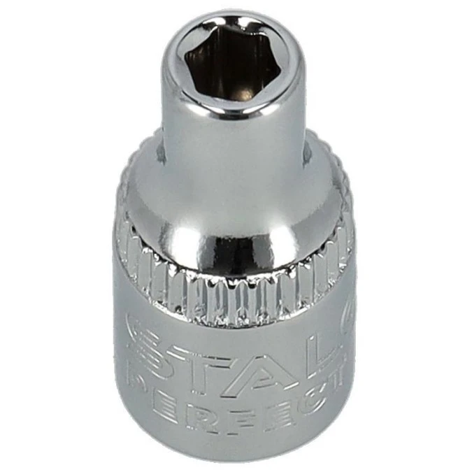 Nasadka sześciokątna 1/4” 14mm CrV STALCO PERFECT S‑85241 - obrazek 1