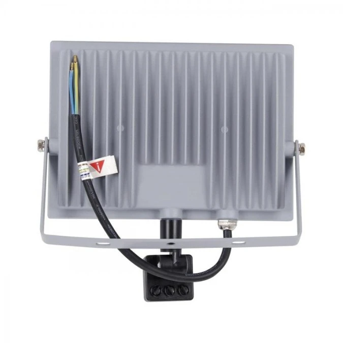 Naświetlacz lampa zewnętrzna LED KROMA 50W 6200K szara + czujnik PIR 03707 STRUHM - obrazek 3