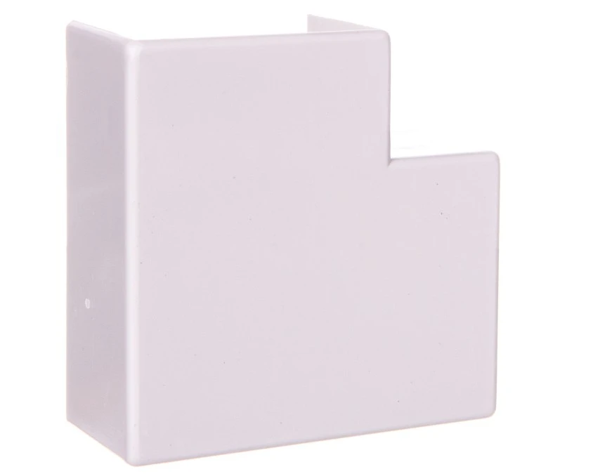 Narożnik do kanałów kablowych płaskiAP 40x25 biały /2szt/ ECAP4025B - obrazek 1