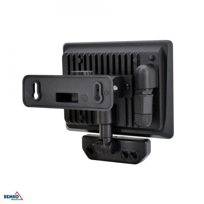 Naświetlacz LED LFX 30W 4000K 2700lm IP65 czarny z czujnikiem ruchu C65‑LFX‑030BL‑4K‑PIR - obrazek 3