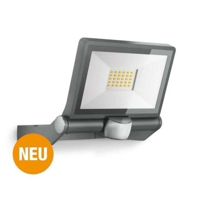 Naświetlacz z czujnikiem Steinel XLED ONE S LED PIR 18,6W 3000K 2050lm IP44 IK03 230V antracytowy / aluminium ST065249 - obrazek 1