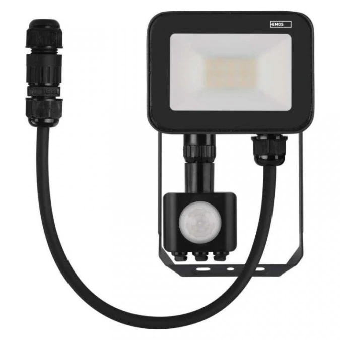 Naświetlacz LED INOVO z czujnikiem PIR 10W neutralna biel EMOS ZS2712 - obrazek 1