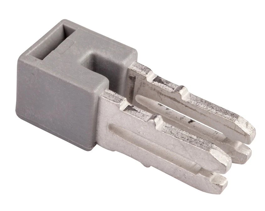 Mostek poprzeczny 2‑torowy 10mm2 szary 284‑402 /25szt./ - obrazek 1