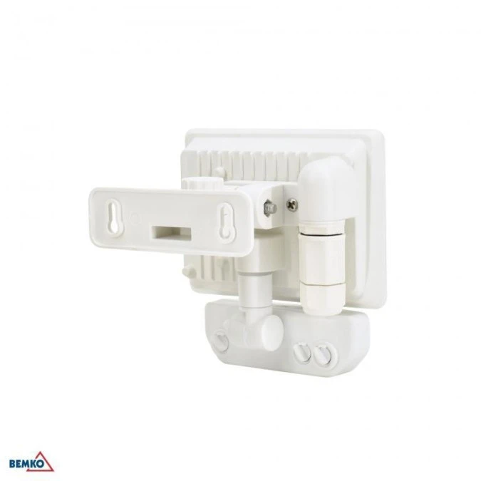 Naświetlacz LED LFX 10W 4000K 900lm IP65 biały CZ. PIR C65‑LFX‑010WH‑4K‑PIR - obrazek 2