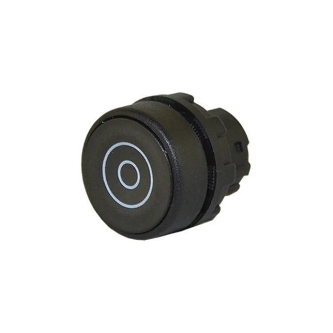 Napęd przycisku sterowniczego serii CP, kryty, stabilny, czarny T0‑CPDFH - obrazek 1