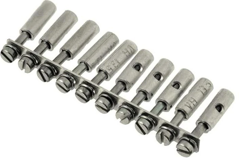 Mostek poprzeczny 10‑torowy, raster 6mm szary Q 10 SAK4 0368800000 - obrazek 2