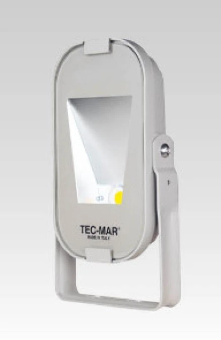 Naświetlacz LED LORDINO 40W 5111lm 130lm/W (zam.100W) 4000K RA80 MOD.AR (SILVER) IP66 7 lat gwarancji Made in EU - obrazek 1