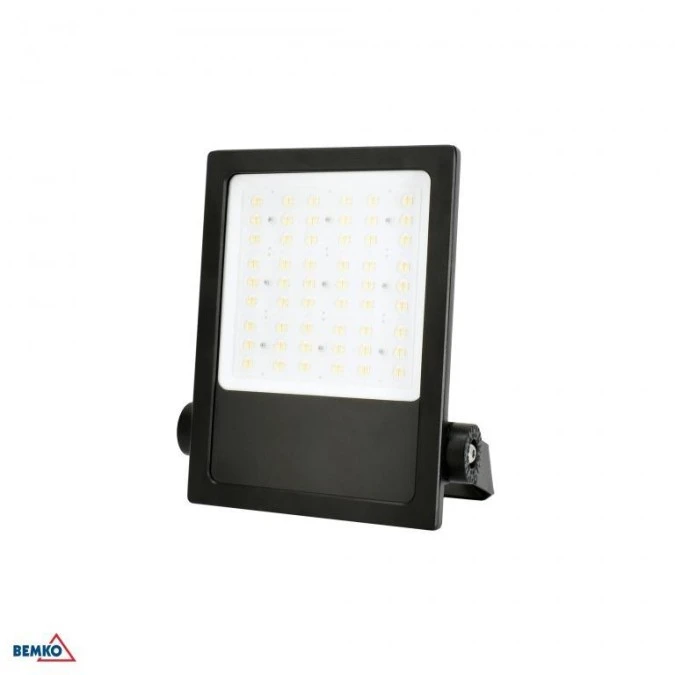 naświetlacz led TESSA 100W 3000/4000/5000K 15000LM IP66 90X90 RAL9017 C66‑LFT‑100BL‑CCT‑9090 - obrazek 1