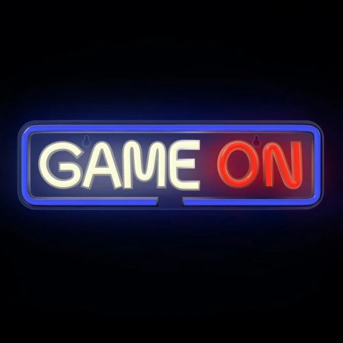 Neon PLEXI LED GAME ON multikolor FPNE23 Forever Light - obrazek 3