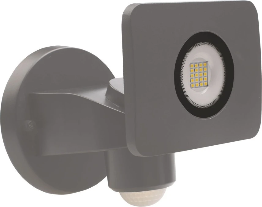 Naświetlacz LED LUMAX SURFI 20W 1400lm 4000K IP54 szary czujnik ruchu projektor LFL422P - obrazek 1