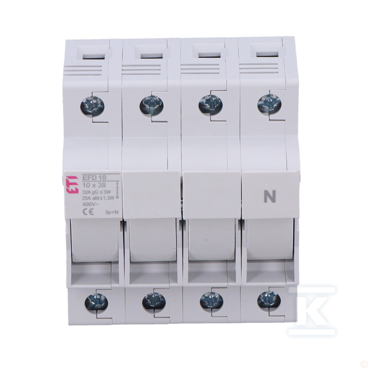 Rozłącznik bezpiecznikowy EFD 10 3p+N 002540005 - obrazek 3