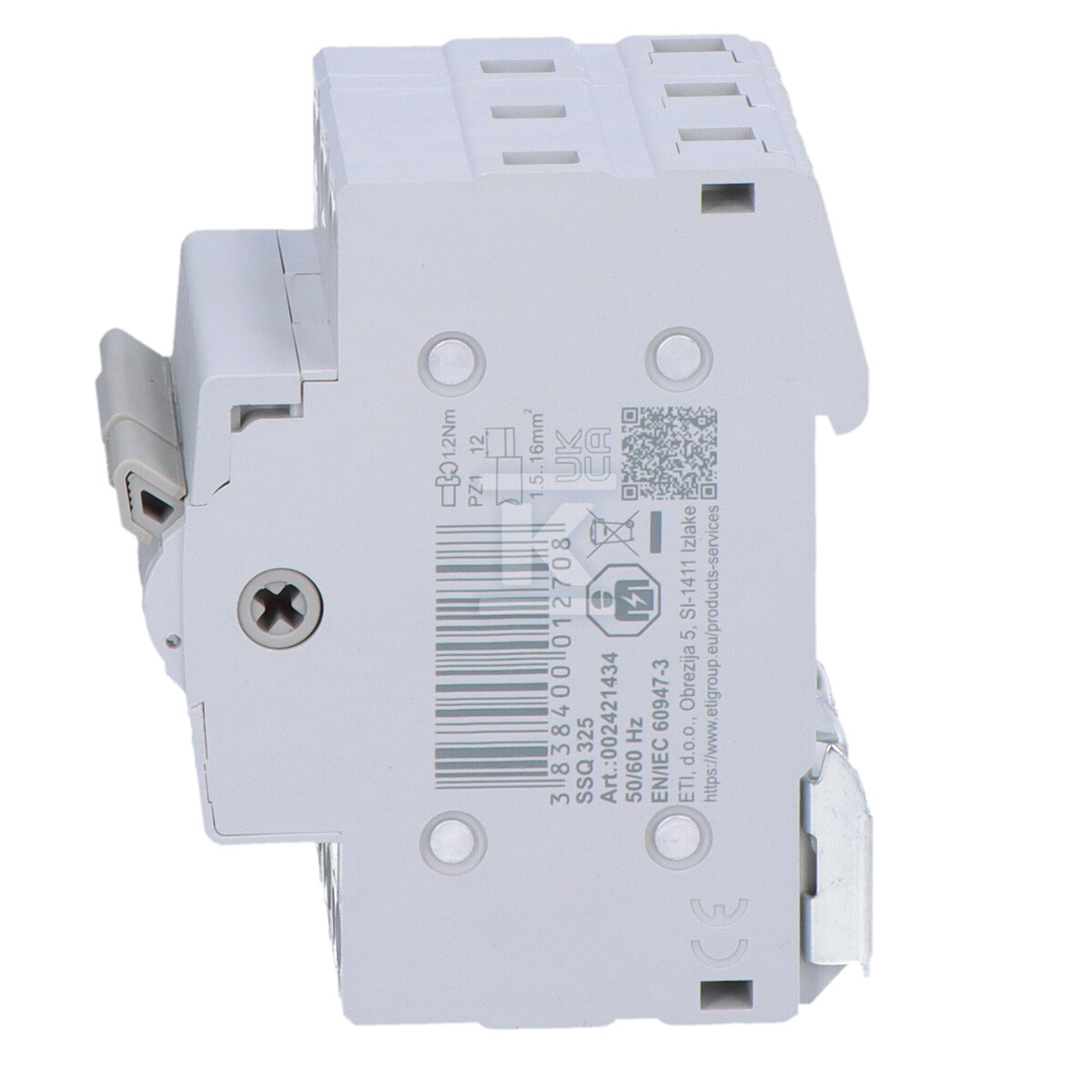 Przełącznik modułowy sieć-agregat I-O-II 25A 3-biegunowy SSQ 325 002421434 - obrazek 3