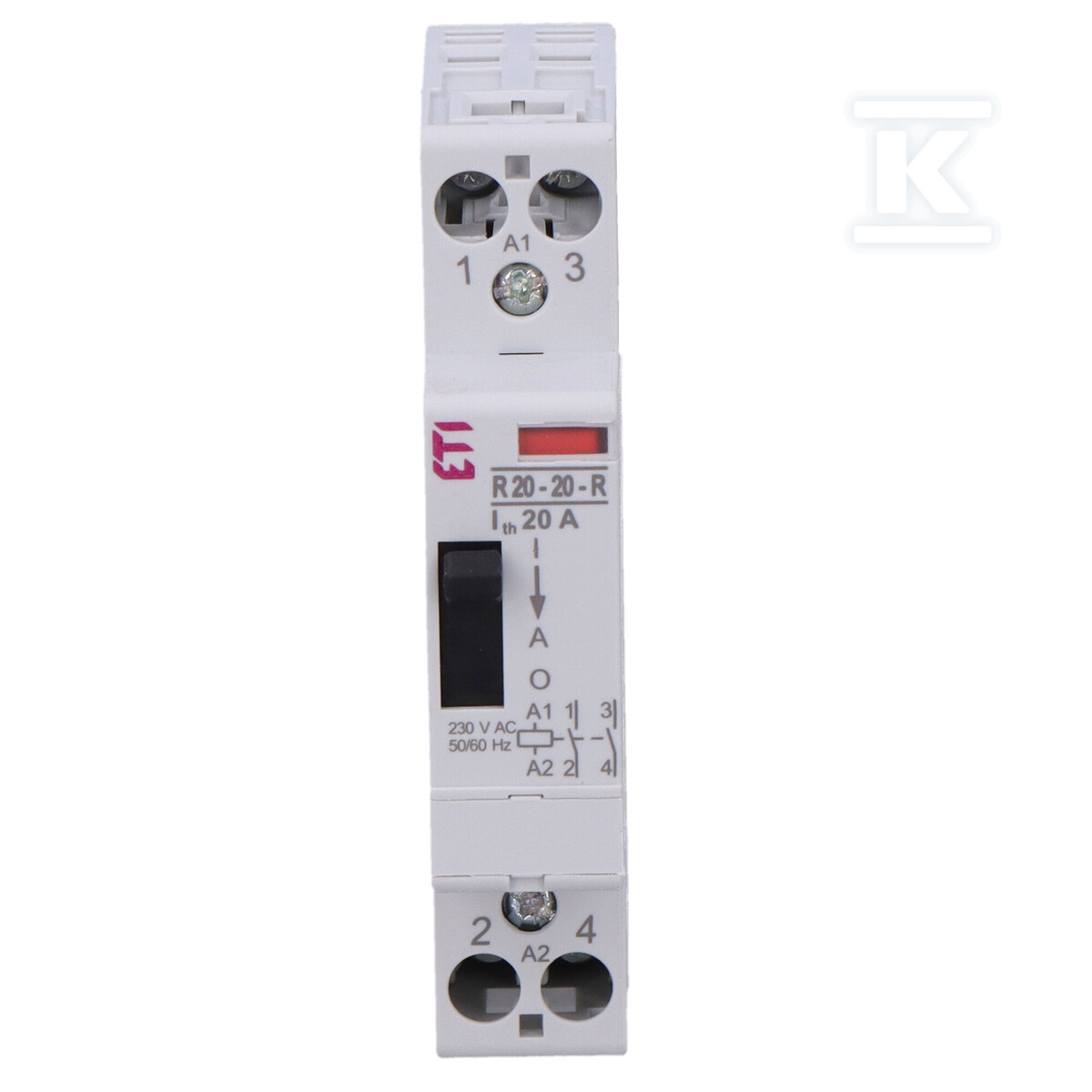 Stycznik modułowy R 20-20-R-230V AC 002464040 - obrazek 3