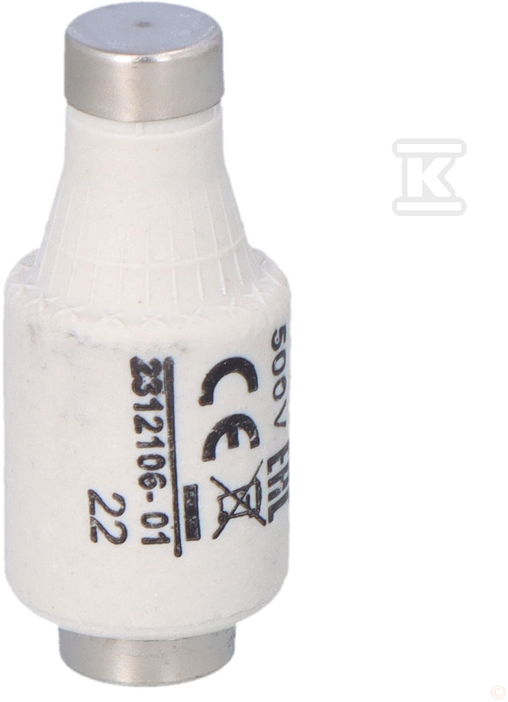Wkładka topikowa szybka DII gF 20A 500V~/440 (BiWts) 002312106 - obrazek 2