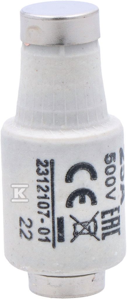 Wkładka topikowa szybka DII gF 25A 500V~/440 (BiWts) 002312107 - obrazek 2