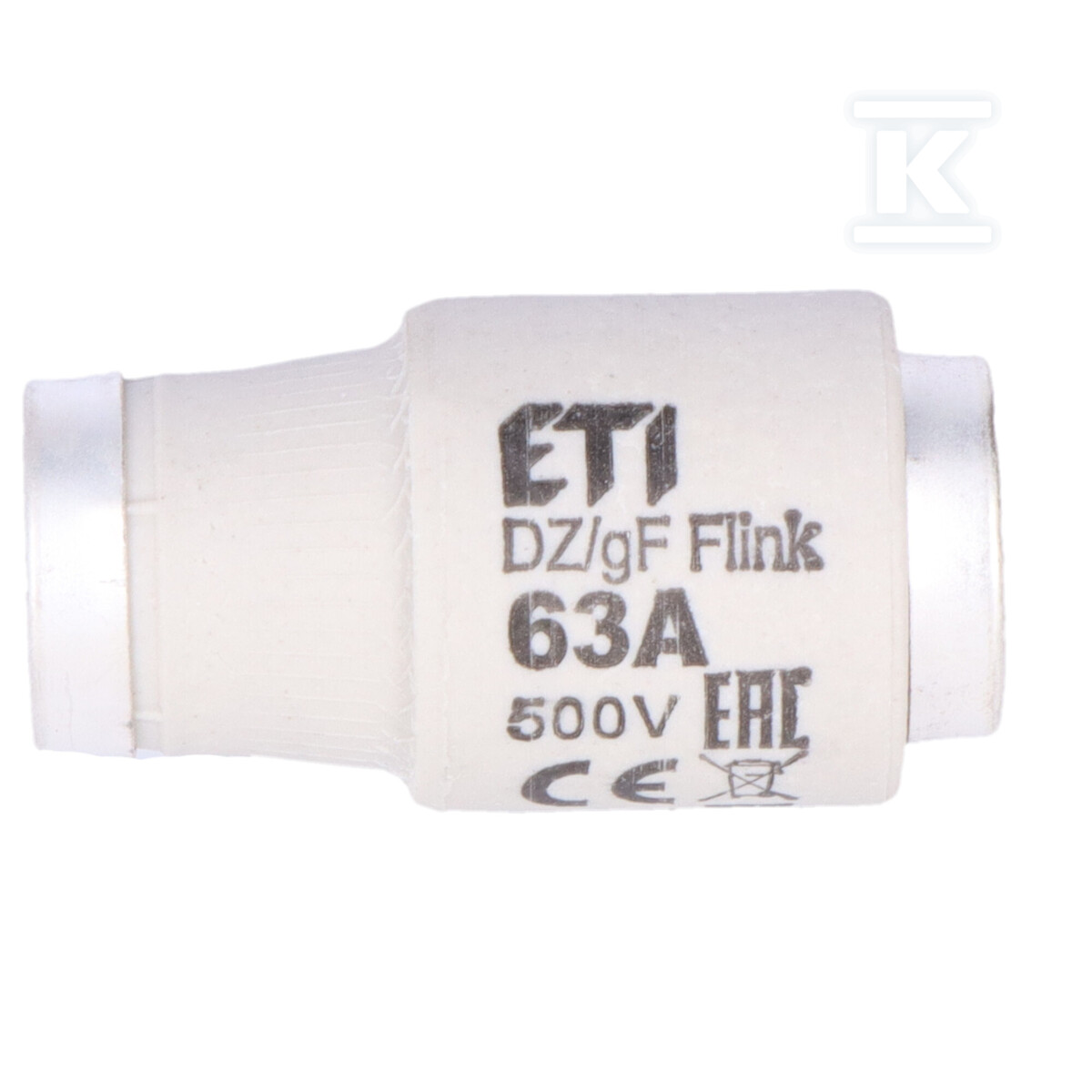 Wkładka topikowa szybka DIII/gF 63A 500V 002313103 - obrazek 2