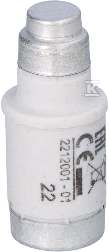 Wkładka topikowa D02 gG 20A/400V 002212001 - obrazek 2